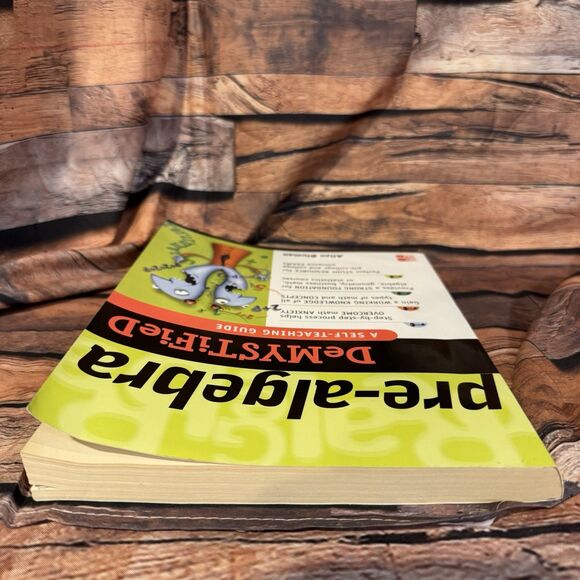 Pre-Algebra DeMYSTiFieD Self-Teaching Guide Allan Bluman McGraw Hill Math Book - Picture 4 of 8